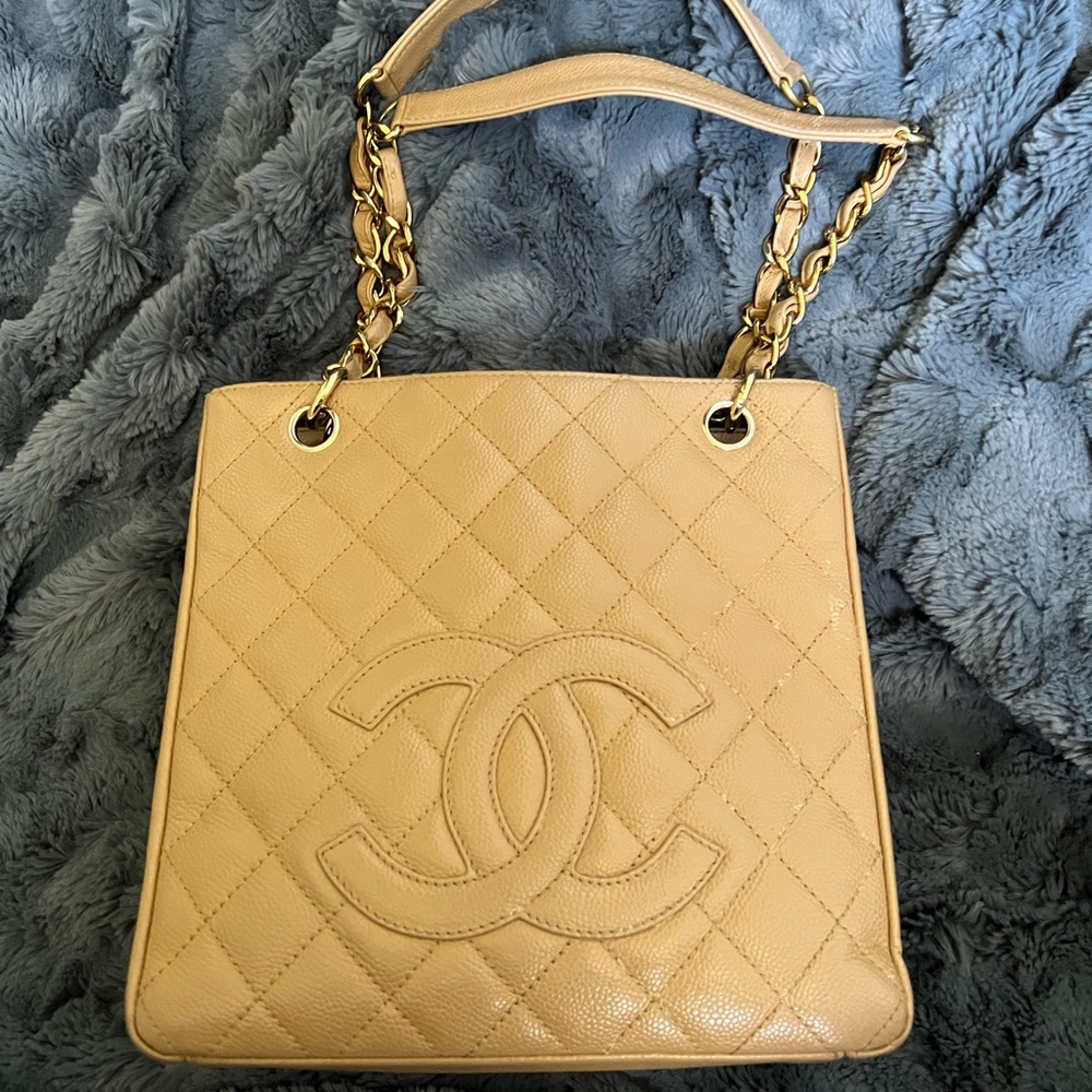 Chanel caviar Petite shopper Tote-PST
